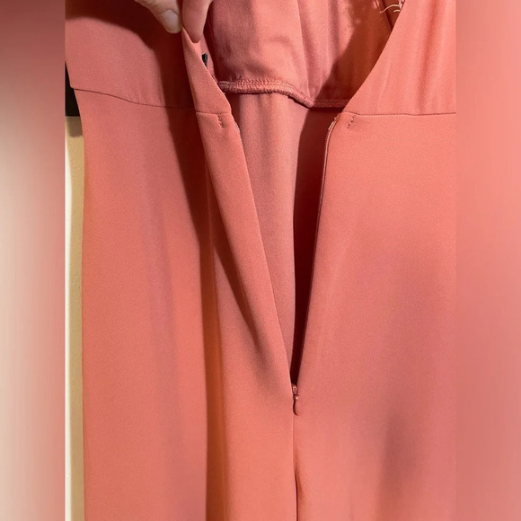 NWT Longing for You Rose Lace Short Flutter Sleeve Maxi Dress Size Medium - Picture 8 of 11